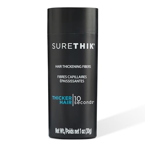 SURETHIK Medium Brown Hair Fibers for Thinning Building Hair Fibers Instantly Fuller Looking for Men Women 30g - Image 1