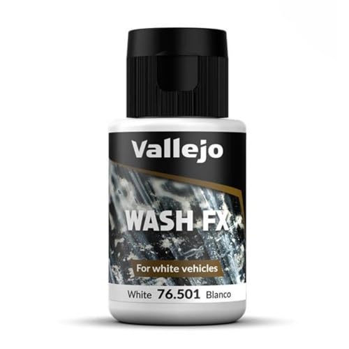Vallejo - Wash FX | White 35 ml. (1.18 fl.oz.) | Designed for White Vehicles | Visual Realism for your Projects | Brush or Airbrush Use - Image 5