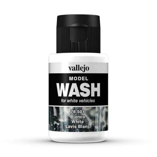 Vallejo - Wash FX | White 35 ml. (1.18 fl.oz.) | Designed for White Vehicles | Visual Realism for your Projects | Brush or Airbrush Use - Image 3