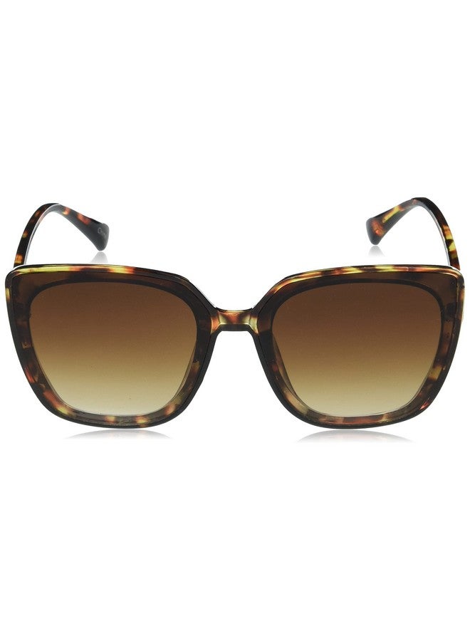 VINCE CAMUTO Vc964 Oversized 100% Uv Protective Women'S Cat Eye Sunglasses. Luxe Gifts For Her 53 Mm Tortoise - Image 2
