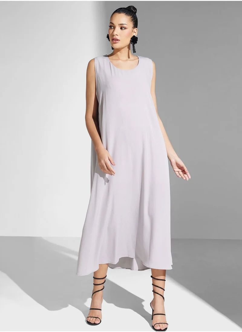 ياسر البيك Embellished Ruched Dress