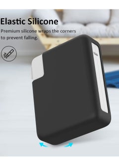 SYOSI Charger Case for Apple MacBook Pro, for M1 Max/M1 Pro 140w Power Adapter Black Silicone Case for Computer Charger Anti-drop Dust Case  - Image 3