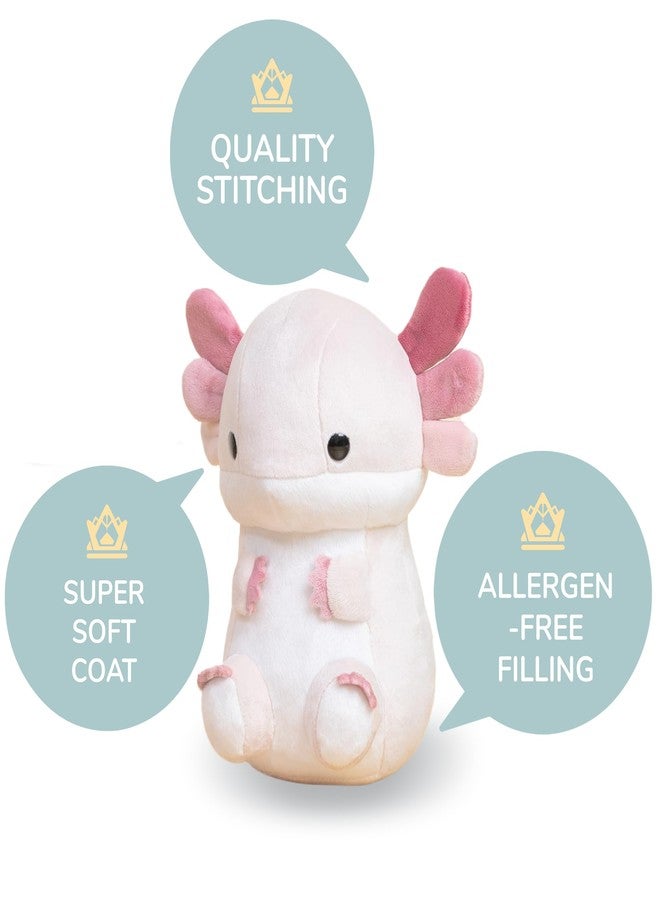Bellzi Axolotl - Cute Stuffed Animal Plush Toy - Adorable Soft Axolotl Toy Plushies and Gifts - Perfect Present for All Ages - Lotti - Image 3