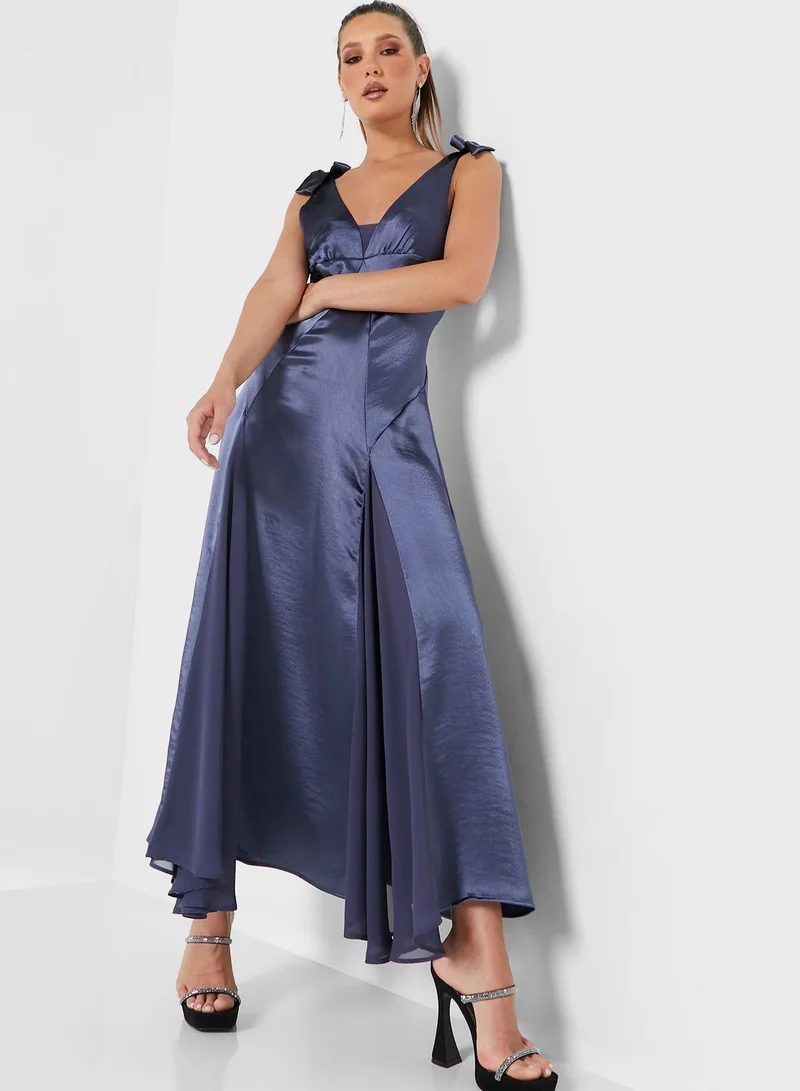 strapless open back dress Patou main image 0