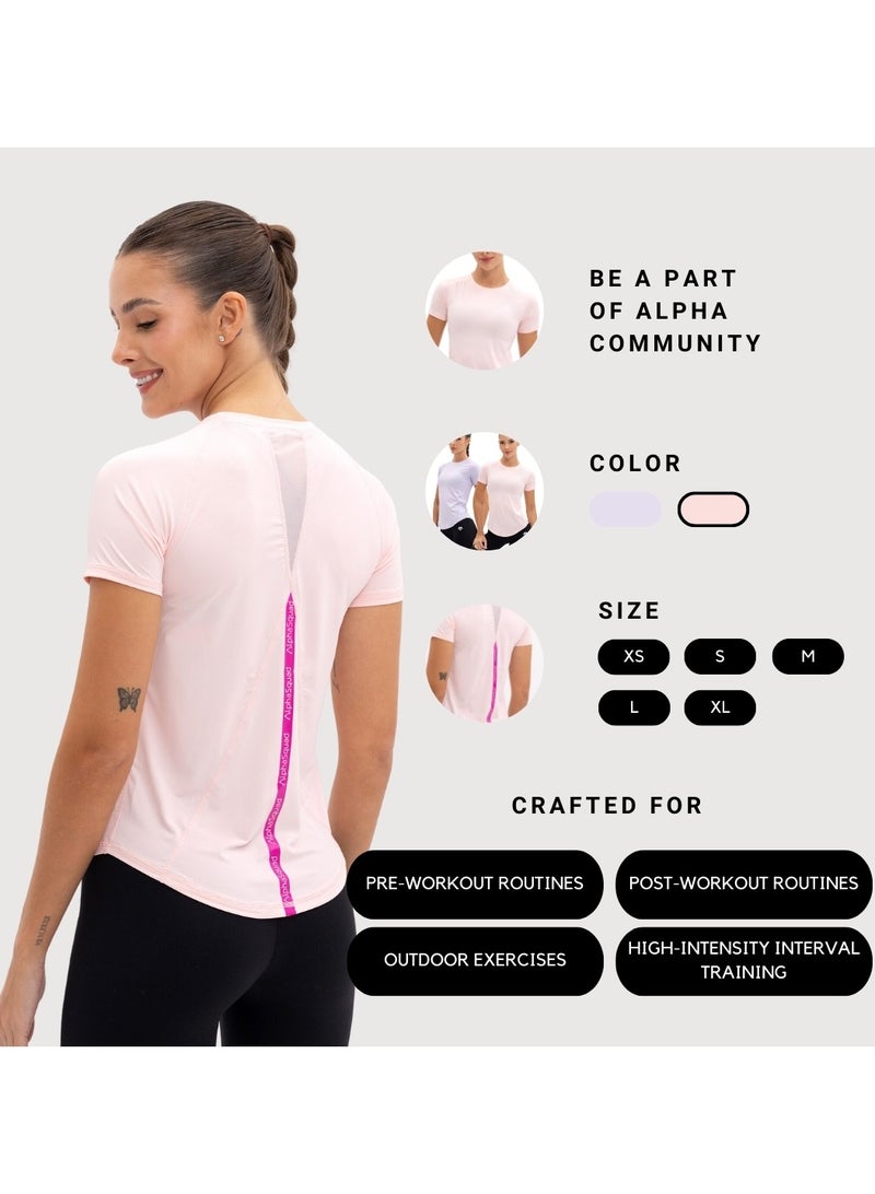 ألفاسكواد تي شيرتات رياضية رياضية من ALPHASQUAD للنساء - Image 5