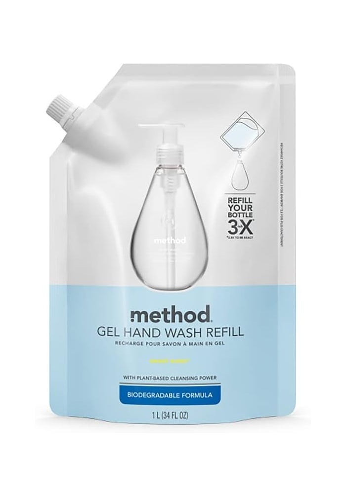 Method Gel Hand Soap Refill - Sweet Water - Image 4