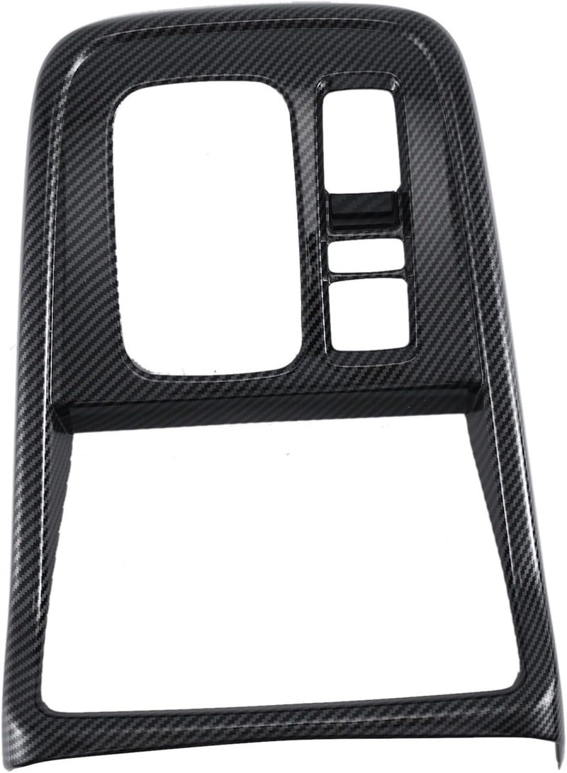 QASULER Carbon Fiber Gear Shift Panel Trim for CR-V 2022-2023 - Image 3