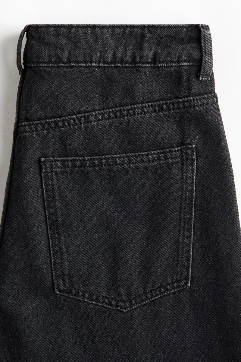 H&M  Barrel Leg High Waist Jeans for Women | Best Price UAE