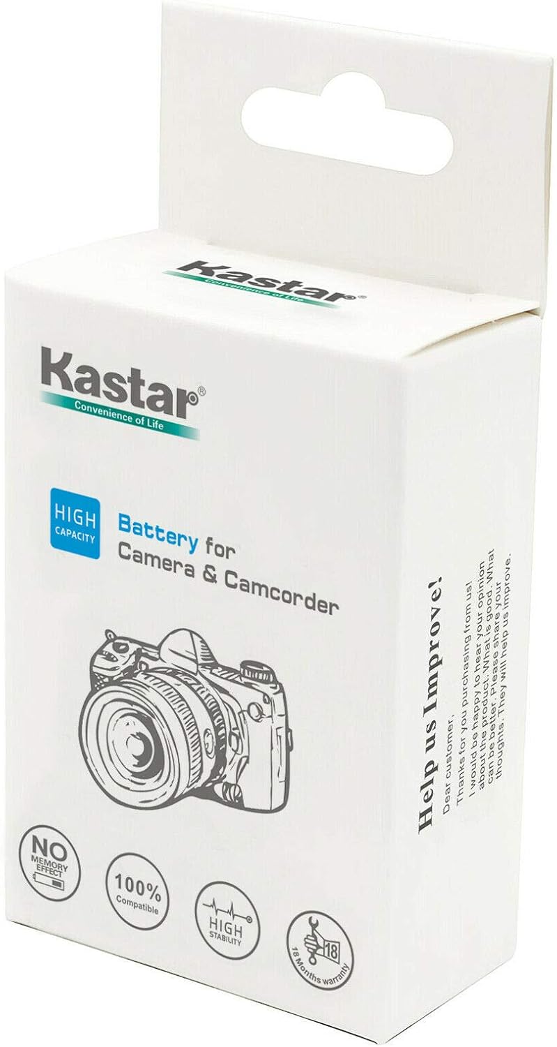 Kastar 1Pack Battery and AC Wall Charger Replacement for Nikon Coolpix S1000pj S1100pj S1200pj S6000 S6100 S6150 S6200 S6300 Cameras - Image 5