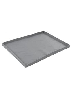 Thoraya Griddle Silicone Protective Mat Cover Heavy Duty Grade Silicone Grill Mat for BBQ Grill Cooking Surface Small Gray  - Image 2