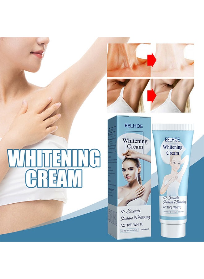 EELHOE Body Whitening And Moisturizing Cream - Underarm Skincare Cream 60ML - Removes Skin Melanin And Smoother Skin - Image 1
