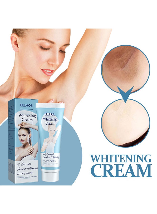 EELHOE Body Whitening And Moisturizing Cream - Underarm Skincare Cream 60ML - Removes Skin Melanin And Smoother Skin - Image 2