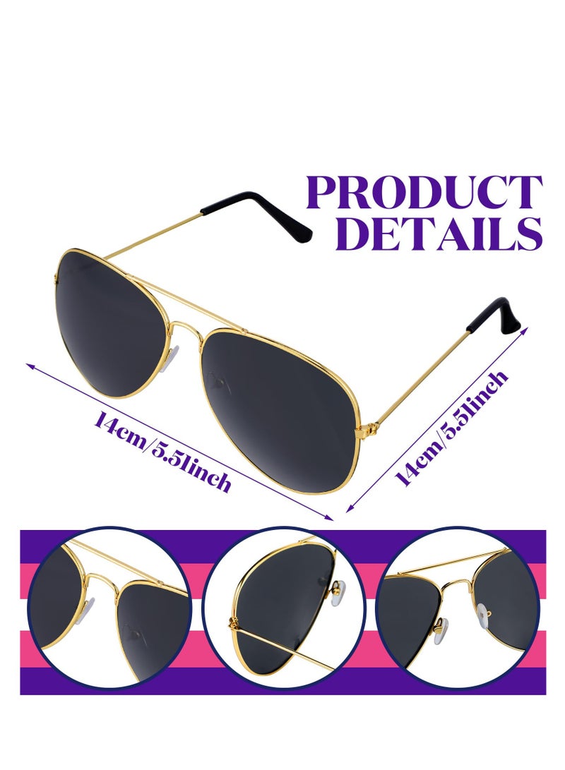 SOLARAE 7 Pcs Women's Flight Attendant Costume Accessories, Stylish Stewardess Outfits Flight Attendant Hat Sunglasses Scarf Gloves, Ideal for Makeup Party, Drama Performance, Birthday Party - Image 5