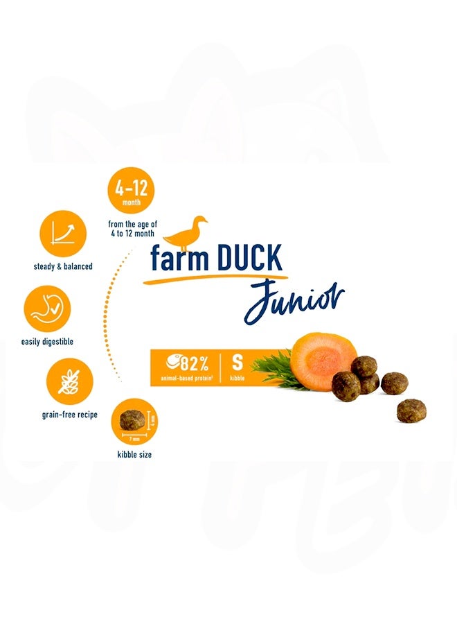 HAPPY CAT Junior Farm Duck Dry Cat Food - 4 KG - Image 2