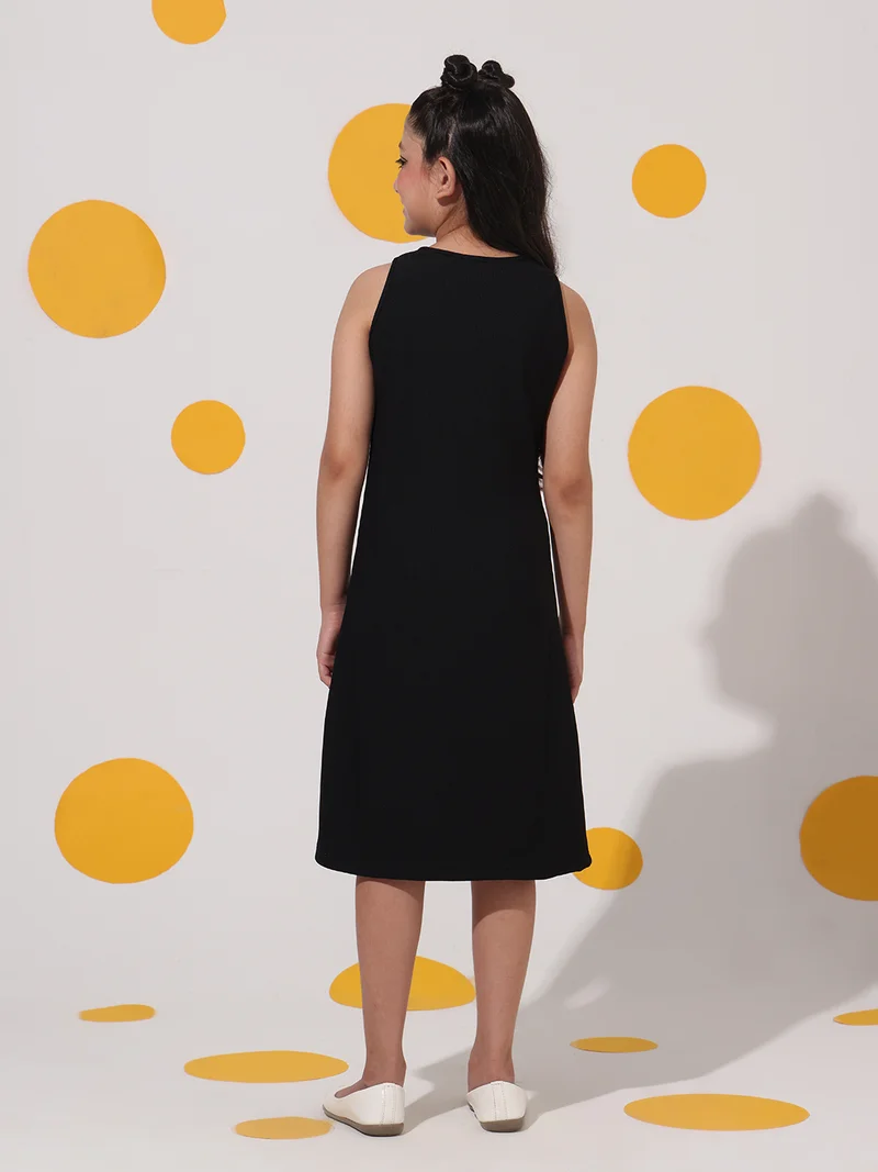 Cherry & Jerry Cherry & Jerry Red Ribbed Sleeveless Bodycon Dress