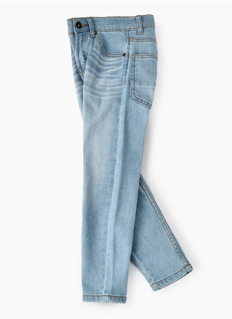 JAM Jam Boys Basic Denim Jeans, Soft and Comfortable Cotton-Blend Denim Jeans for Boys, Perfect for Everyday Wear  - Image 3