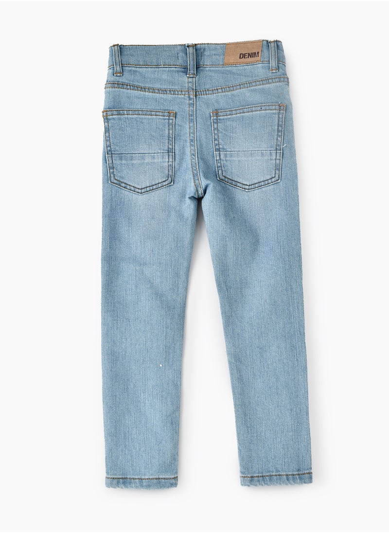 JAM Jam Boys Basic Denim Jeans, Soft and Comfortable Cotton-Blend Denim Jeans for Boys, Perfect for Everyday Wear  - Image 2