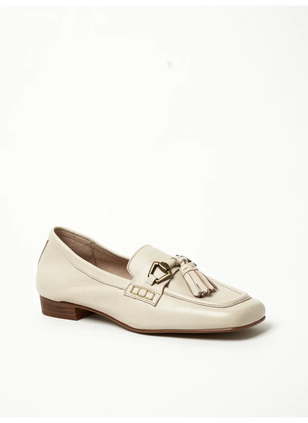 Y.so Y.SO Ladies Flat Comfort Shoes/Moccasins Cream | Made In India