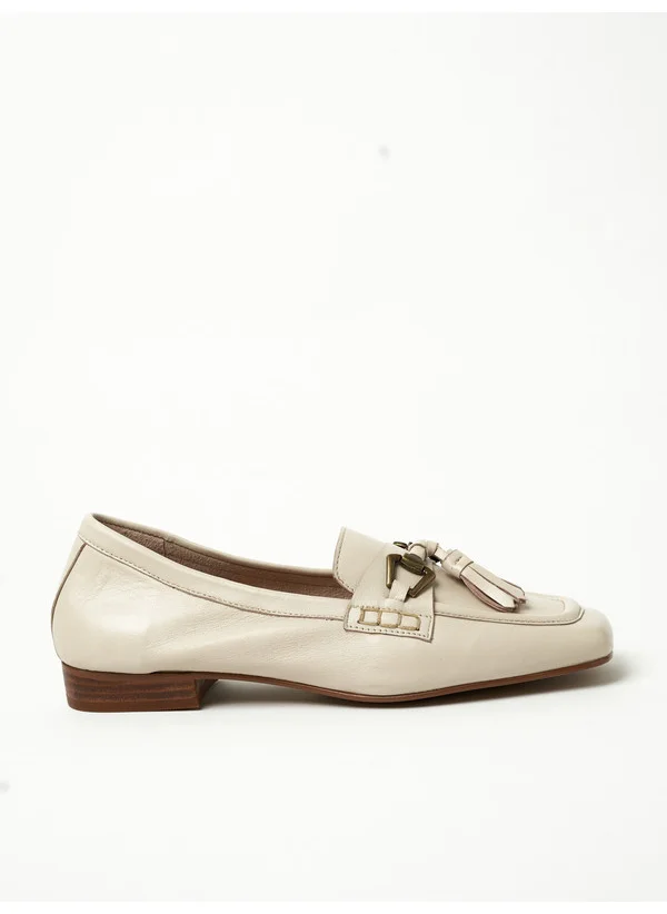 Y.so Y.SO Ladies Flat Comfort Shoes/Moccasins Cream | Made In India