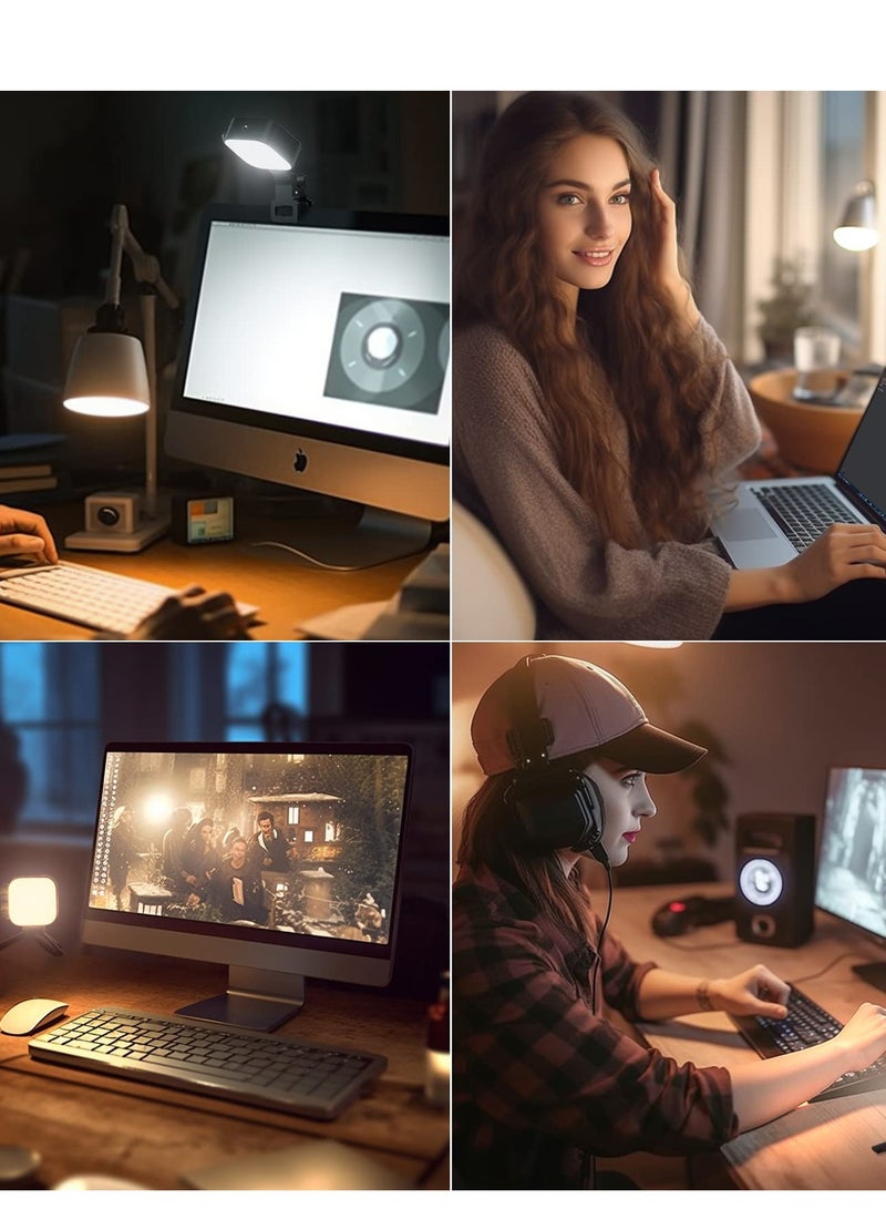 Excefore Magnetic RGB Video Light, PHOTOOLEX Tofu Black knight Camera Light Mini 360° Full-Color LED Light for GoPro Studio Streaming Tiktok Vlog - Image 2