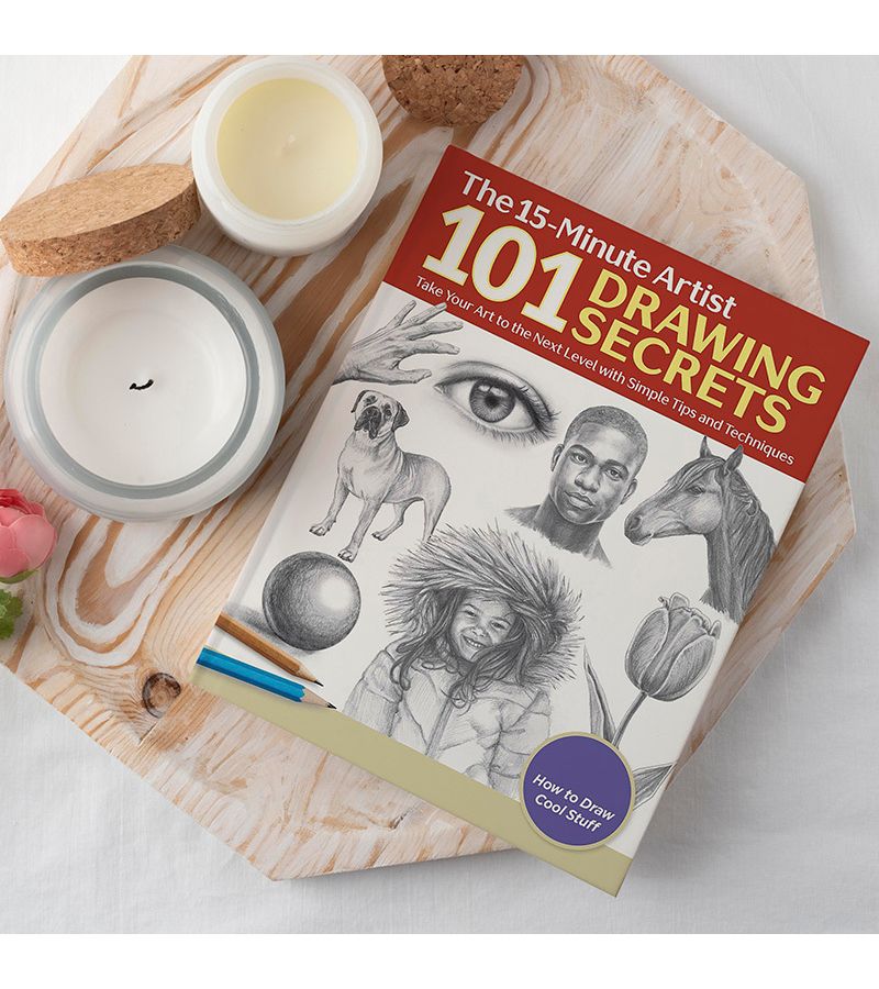 Drawing Secrets Take Your Art To The Next Level With Simple Tips And Techniques Coloring Pages Sketches Drawing Books Style A Birthday Gifts Housewarming Gifts - Image 5