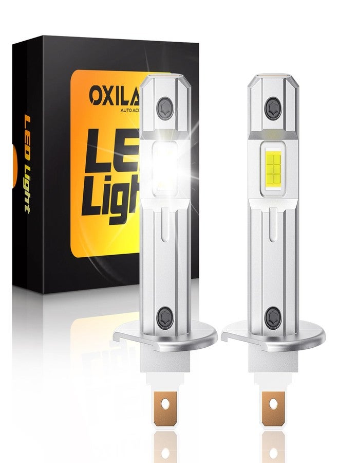 OXILAM H1/H1LL LED Bulbs 30000LM 6500K White Ultra-Bright, 5 Min Quick Install, 60000H Lifespan, No Flicker, 99% Compatibility - Image 1
