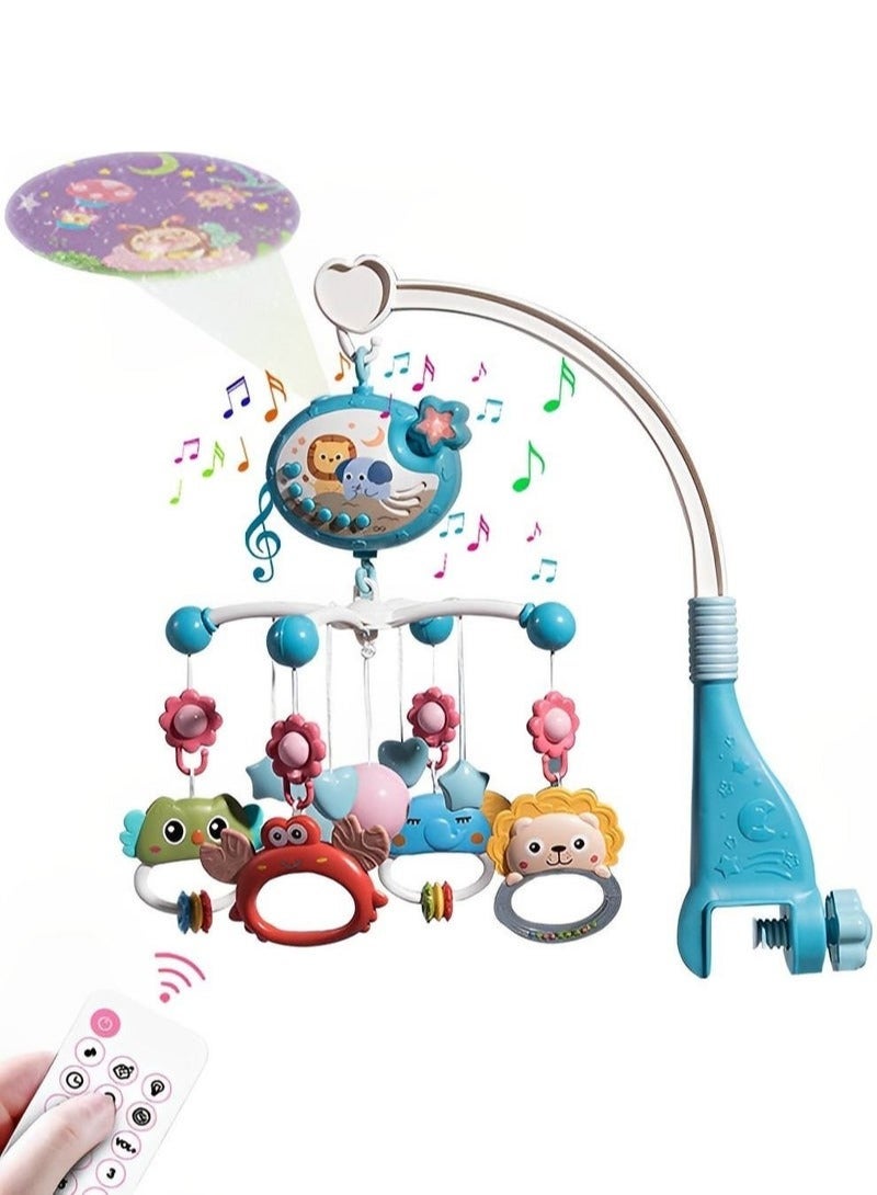 Remote Control Rotating Rattles With Projection And Music,360 Degrees Rotating,Baby Toys for Coaxing - Image 1
