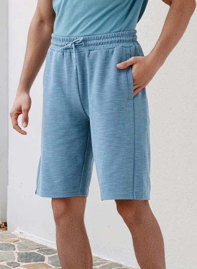 Kappa Textured Shorts with Pockets
