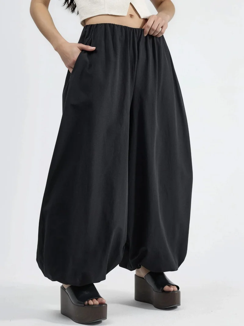 بوسيم BUSEM Elastic Waist Balloon Pants