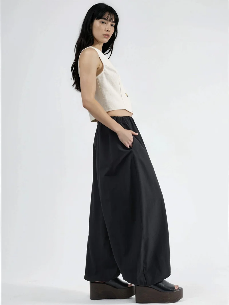 بوسيم BUSEM Elastic Waist Balloon Pants