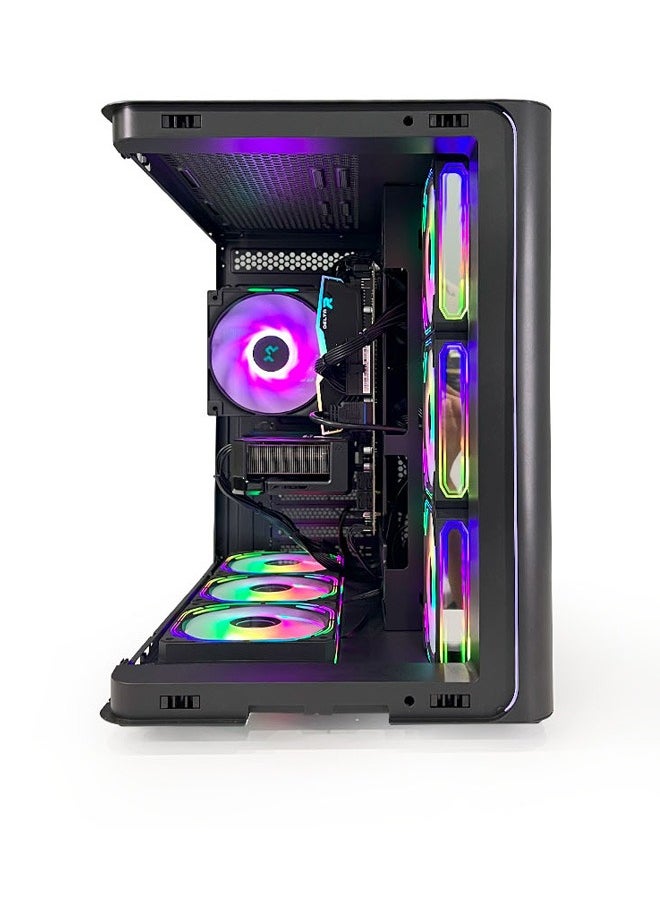 Game Sekret Curv Gaming PC - Intel Core i5-12400F | [ GPU OPT: RTX 3050 / RTX 3060 / INTEL ARC B580 ] | 16GB DDR4 RAM | 1TB M.2 NVMe SSD | RGB Air Cooler | H610 MOBO | 500W 80+ PSU | WiFi/BT/Win11 Pro | Game Sekret Desktop Computer  - Image 3
