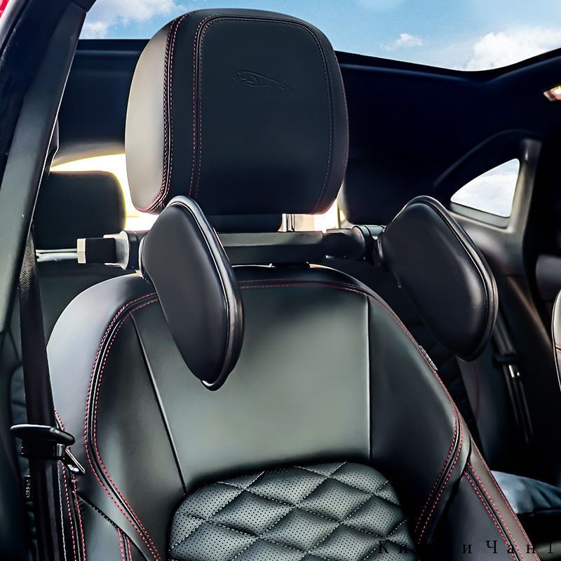 Car Headrest Pillow, Cotton, 1 Piece - Image 3