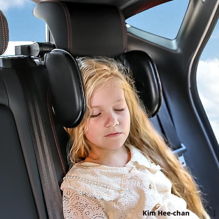 Car Headrest Pillow, Cotton, 1 Piece - Image 1