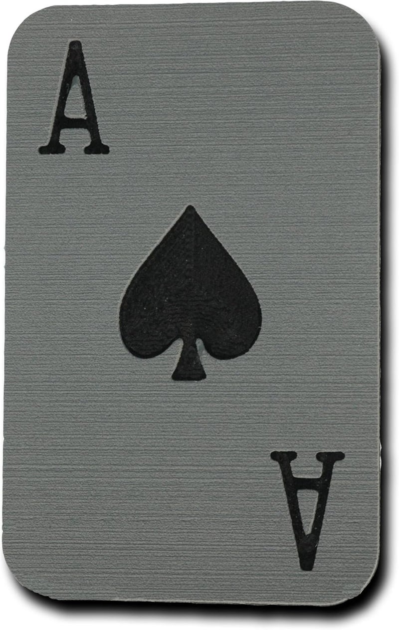 Toejamr Snowboard Stomp Pad - ACE of Spades - Gray - Image 1