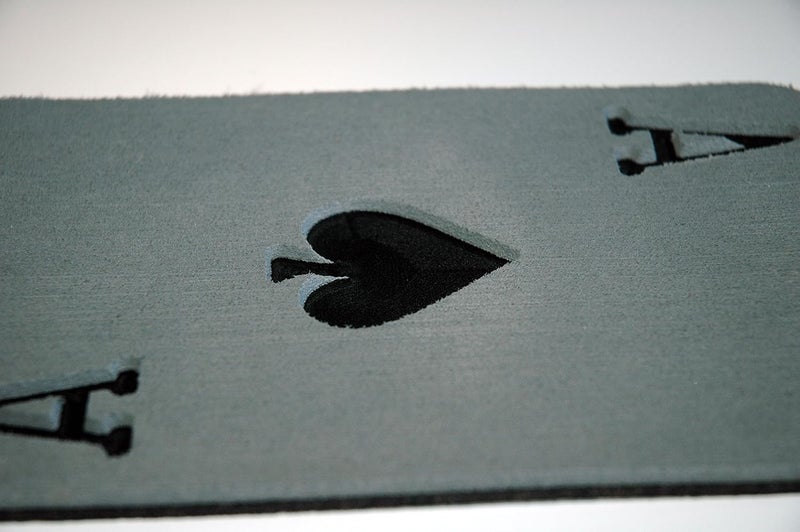 Toejamr Snowboard Stomp Pad - ACE of Spades - Gray - Image 5