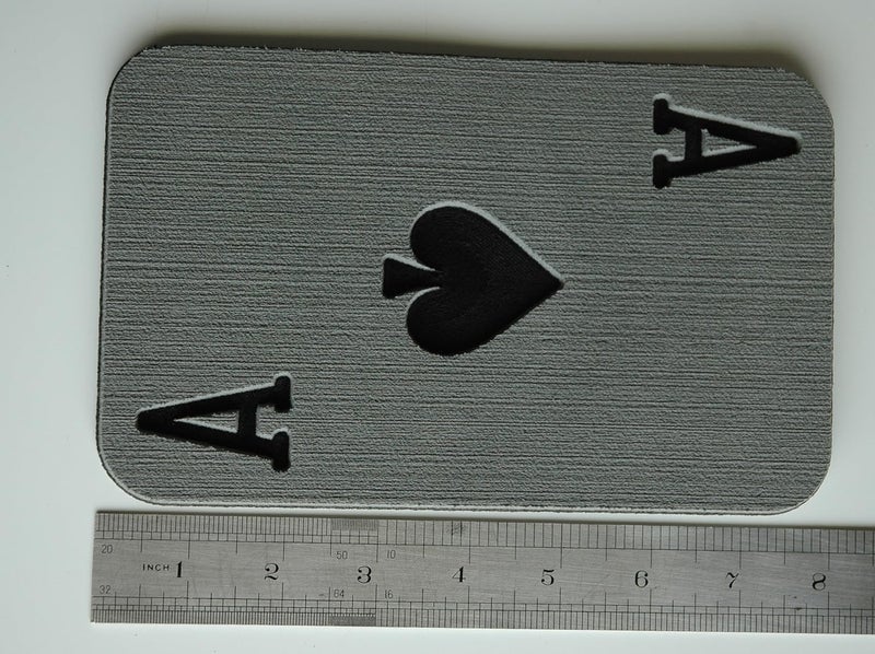 Toejamr Snowboard Stomp Pad - ACE of Spades - Gray - Image 2