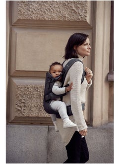 BABYBJORN Baby Cotton Mix Carrier One Denim Grey  - Image 4