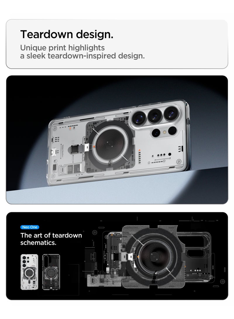 Spigen Ultra Hybrid MagFit for Samsung Galaxy S26 ULTRA case cover [MagSafe compatible] (2026) - Neo One - Image 3