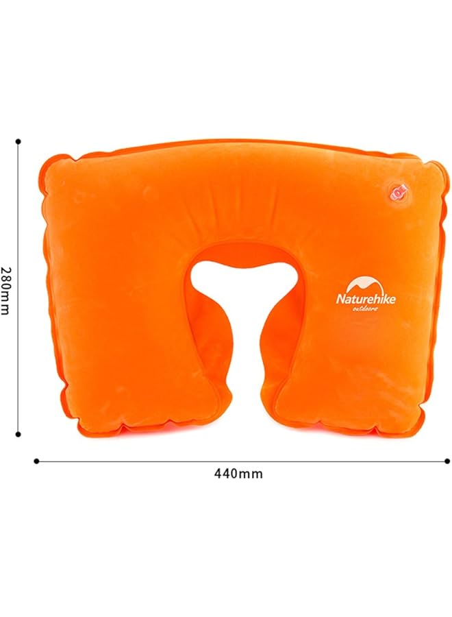 Naturehike Inflatable Travel Neck Pillow Blue 40 x 26 cm - Image 4