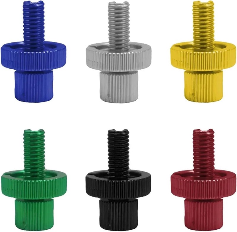 Brake Cable Screw 10pcs M10 Motorcycle Clutch Brake Cable Adjuster Screws Aluminum Alloy Bolt 10mm for Bike - Image 2