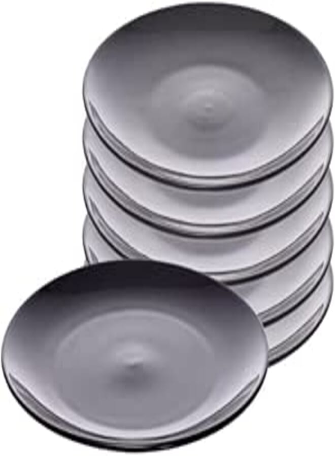 Neoklein Gateau Plate 6-Pieces, Size 8, Black