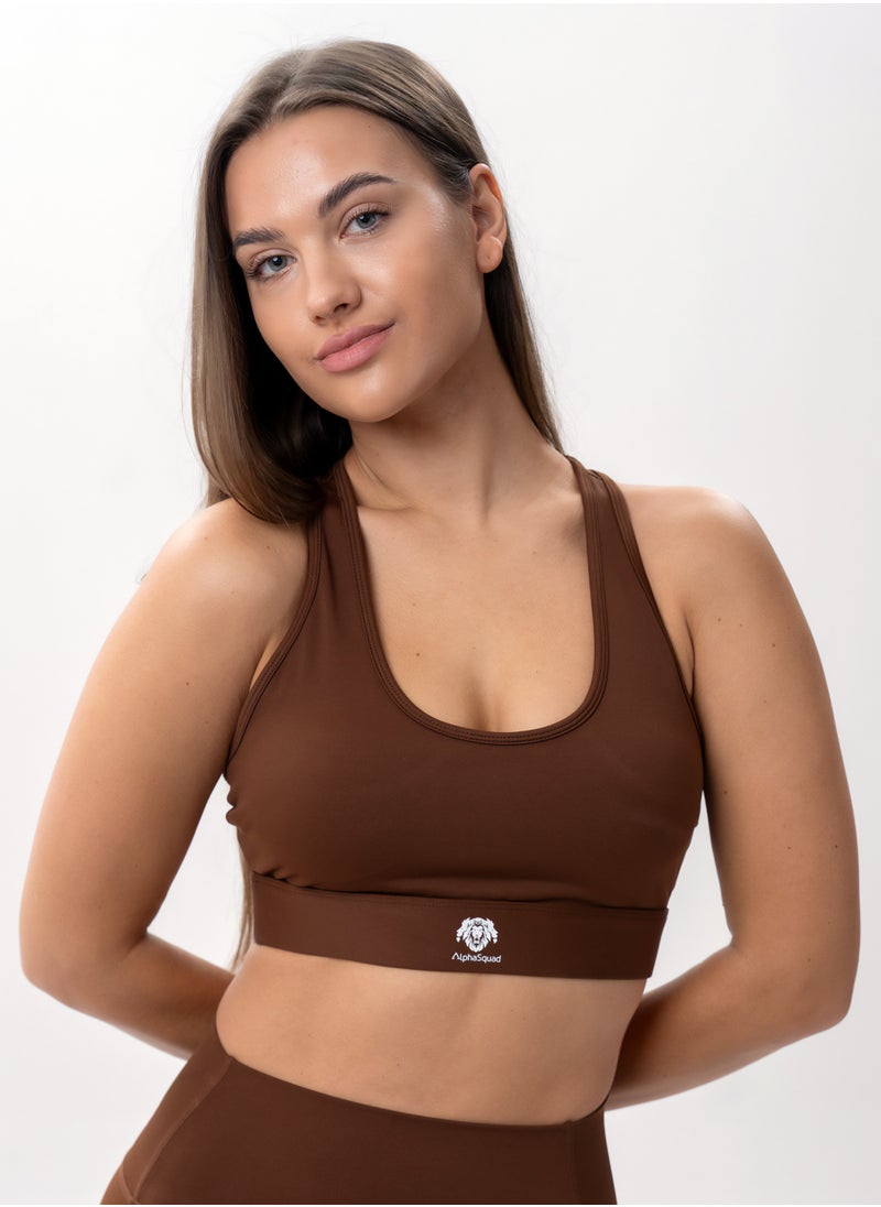 AlphaSquad AlphaSquad Sports Bra Comfortable Ladies Bra Top for Fitness Yoga Workout Gym Running Exercise Dance Athletic  - Image 4