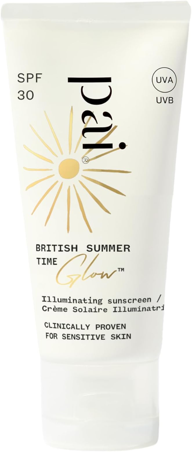 Pai Skincare BRITISH SUMMER TIME Sensitive Sunscreen For Face SPF 30 NonNano Zinc Oxide Cotton Certified Organic BCorp Vegan 40ml - Image 1