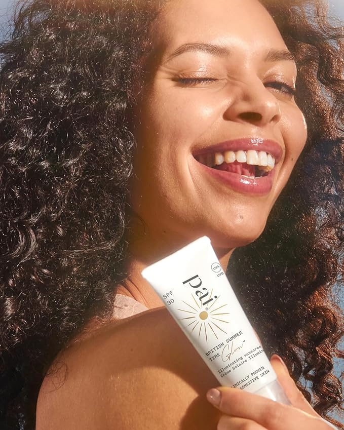 Pai Skincare BRITISH SUMMER TIME Sensitive Sunscreen For Face SPF 30 NonNano Zinc Oxide Cotton Certified Organic BCorp Vegan 40ml - Image 3