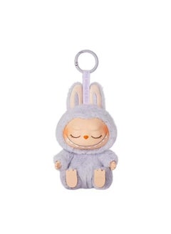 High Quality Labubu Heart Macaron Vinyl Face Blind Box Plush Doll Toy Labubu Trendy Play Doll-Color:Second Generation Sitting Posture [meizizi 1 Piece] With Blind Box