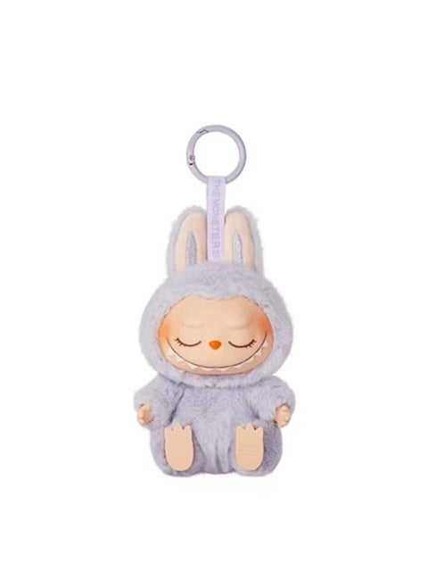 High Quality Labubu Heart Macaron Vinyl Face Blind Box Plush Doll Toy Labubu Trendy Play Doll-Color:Second Generation Sitting Posture [meizizi 1 Piece] With Blind Box