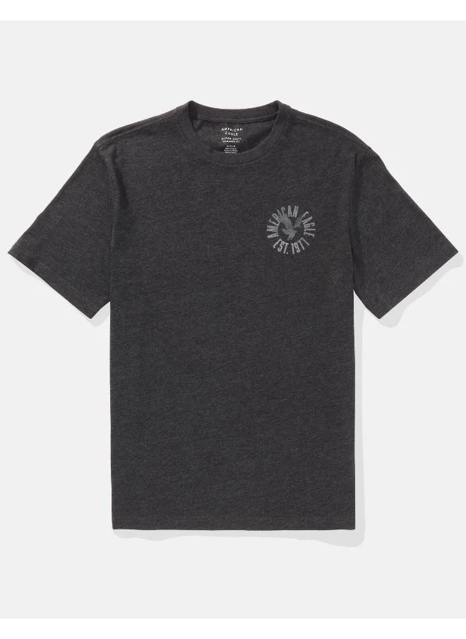 امريكان ايجل Logo Graphic Crew Neck T-Shirt