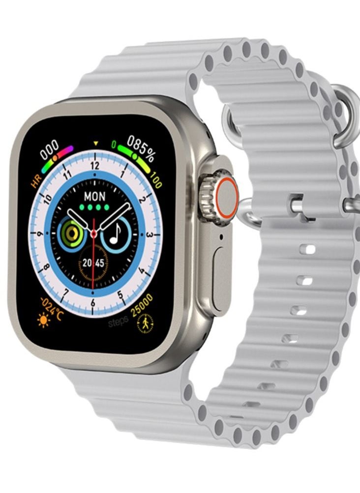 AROAQ - ZW8 Ultra Max Smartwatch Multi Functional 2.05 Inch Screen Display 200mAh Battery Waterproof Wireless Charging Bluetooth Smart Watch - Image 1