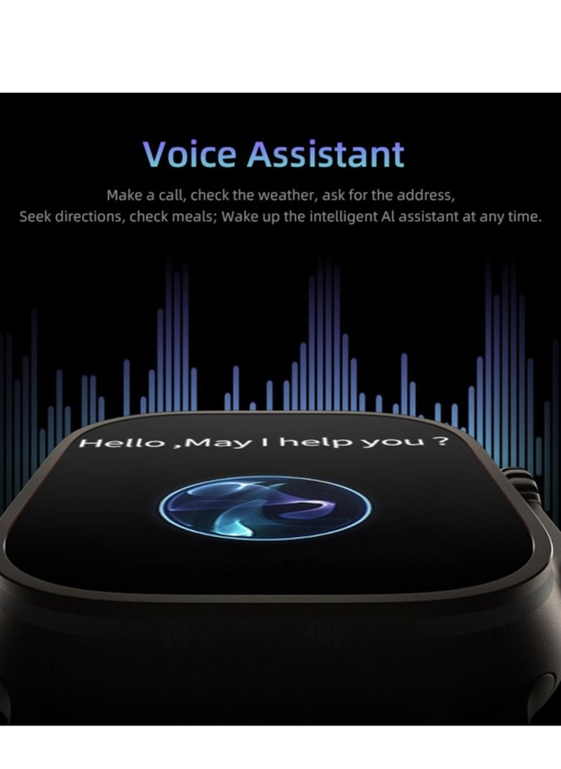 AROAQ - ZW8 Ultra Max Smartwatch Multi Functional 2.05 Inch Screen Display 200mAh Battery Waterproof Wireless Charging Bluetooth Smart Watch - Image 1