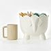 Tiipi Bath Toy Storage  2 Piece Baby Bathtub Toy Holder With Removable Base For Draining  1 Silicone rinse cup Drying Bathroom Toy Organizer for Baby Bath toys Outside Tube Bath Buddy Toy Storage - Image 4